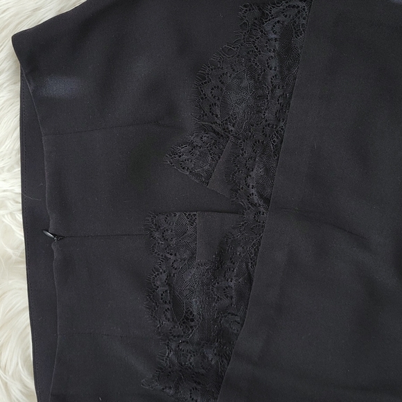 Forever 21 Black Pencil Skirt (Lace Hem) - Picture 12 of 12